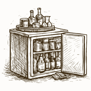 Mini bar & tea/Coffee station