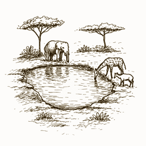 Private Water Hole