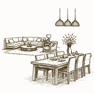 Lounge & Dining room
