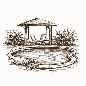 Poolside Relaxation